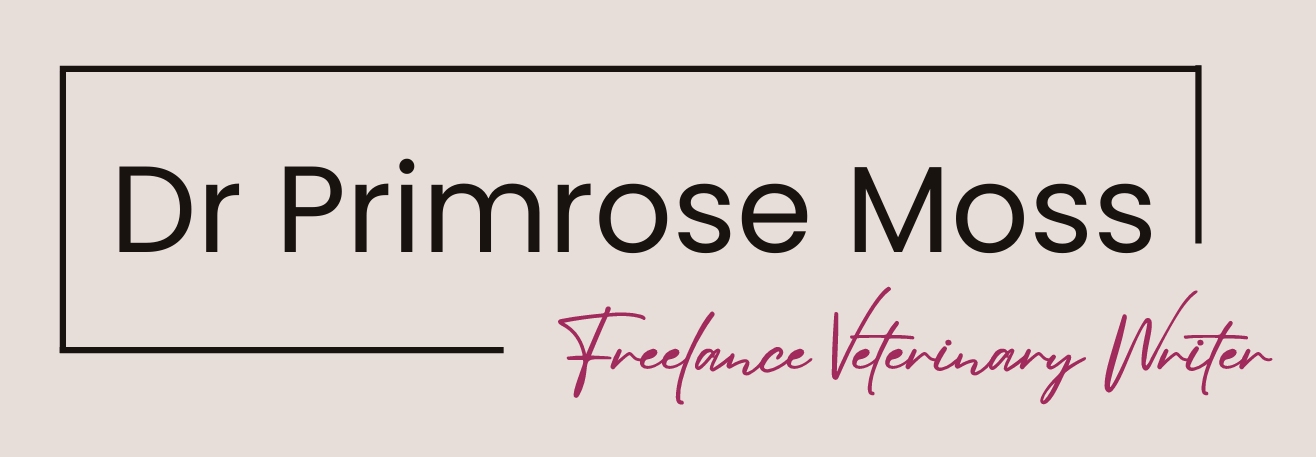 Dr Primrose Moss - Freelance Veterinary Writer